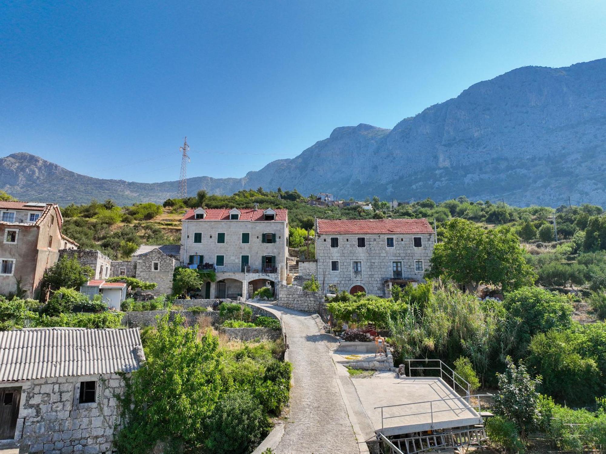 Stone House Kurtic Stara Podgora Villa Exterior foto