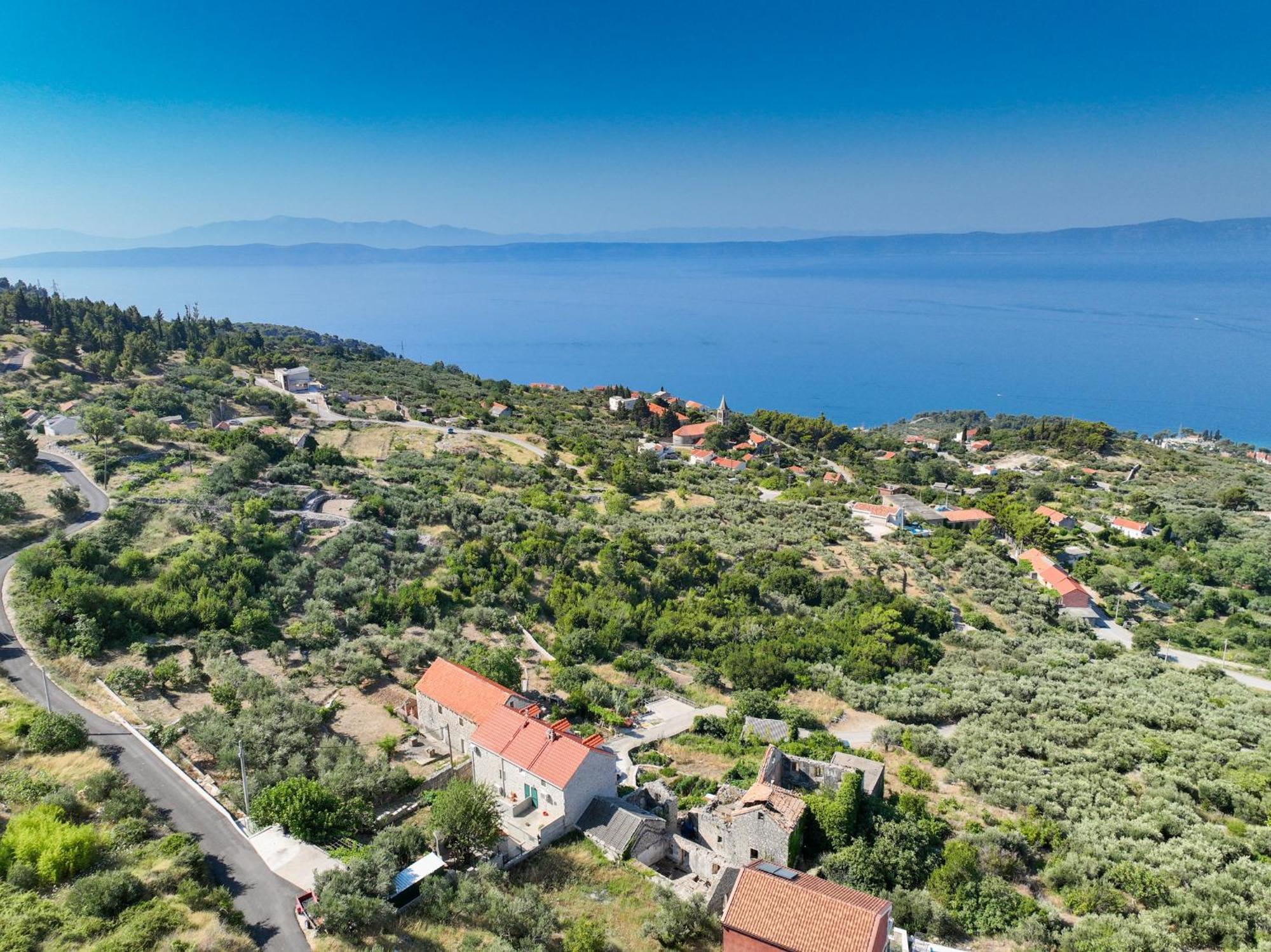 Stone House Kurtic Stara Podgora Villa Exterior foto